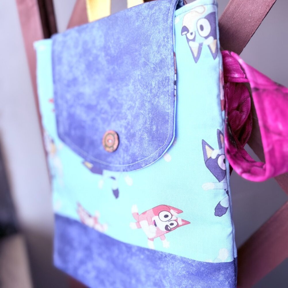 Kid's Backpack, Bluey, Adjustable Straps